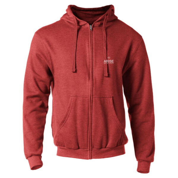 Arise - Unisex Full-Zip Hooded Sweatshirt Thumbnail