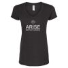 Women's Poly-Rich V-Neck T-Shirt Thumbnail